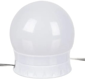 LED tükör/fésülködőasztal lámpák - 10 db.