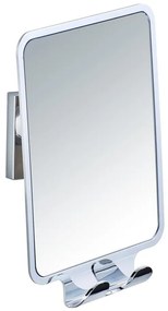 WENKO 22693100 - Kozmetikai tükör VACUUM-LOC QUADRO ED 14x19,5 cm, fényes króm