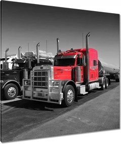 Vászonkép 90x90 Amerikai traktor