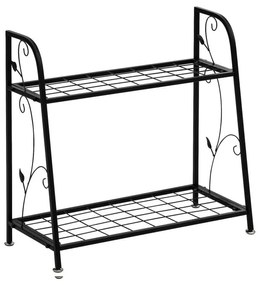 STILISTA Virágcserép állvány  61,5 x 61,5 x 29 cm acél