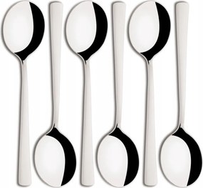 Tramontina 6x Asztali kanál 20cm Inox Berlin acél