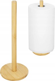 Konyhai Papírtörlő Állvány Bambusz Törölközőtartó 33 cm