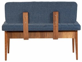 Vina Dark Blue and Walnut pad