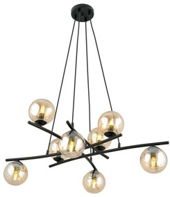 Emibig ESSA 1204/8 Plafonlámpa 8x10W/E14 IP20