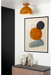 Lucide 45196/01/44 - Mennyezeti lámpa SIEMON 1xE27/40W/230V narancs