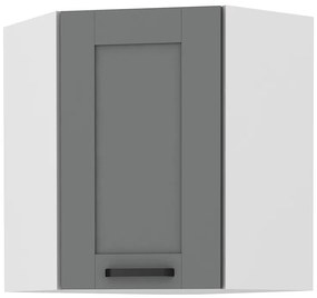 Felső sarok konyhaszekrény Lucid 58 x 58 GN 72 1F (dustgrey + fehér). 1045551