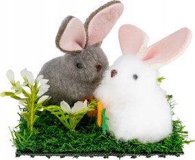 Húsvéti nyuszik állványon 11 cm op. 2 db