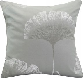 Pamut jersey párnahuzat Exclusive 40x40 2423 ezüst levelek