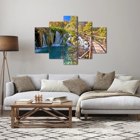 Kép - Bejárat a vízesésekhez (150x105 cm)