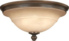 ELSTEAD HK-PLYMOUTH-F PLYMOUTH Klasszikus Mennyezeti Lámpa Borostyán, Antik Bronz E27 IP20