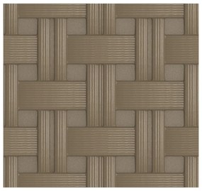 Rattan macska WC, barna, 42 x 50,5 x 40 cm