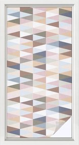 Ablakfólia öntapadós Adatvédelem Pasztell szimmetria 50x100