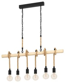 Eglo 43319 - Csillár láncon YOUNGSTOWN 6xE27/40W/230V