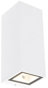 Modern fali lámpa fehér GU10 AR70 IP54 - Baleno II