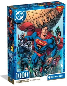 Superman Planet 1000 db-os Compact puzzle Clementoni