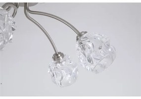 Searchlight 11525-5SN - Felületre szerelhető csillár ASTRAL 5xG9/33W/230V matt króm