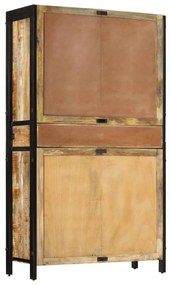 tömör nyers mangófa tálalószekrény 100 x 40 x 175 cm