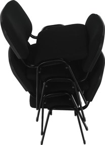 Irodai szék, fekete, ISO ECO