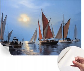 Prémium fali öntapadós fotótapéta Vitorlás kaland 152x104 cm