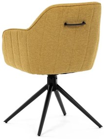 Sárga Szövet Étkezőszék. HC-536 YEL2