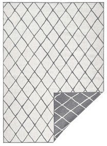 Malaga szürke-krémszínű kültéri szőnyeg, 80 x 150 cm - NORTHRUGS