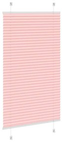 pliszírozott redőny rózsaszín 80x100 cm szövetszélesség 79,4 cm
