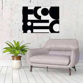 Kép - Geometriai absztrakció N⁰3 (70x50 cm)