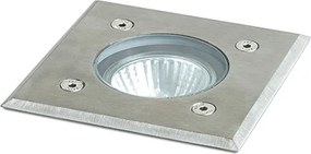 RENDL ORBU SQ 10 süllyesztett lámpa rozsdamentes acél 230V LED GU10 15W IP67