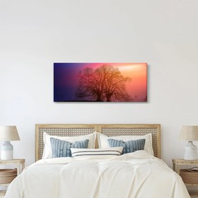 Fák a ködben (120x50 cm)