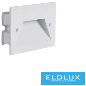 UNIVERSO Lábazati süllyesztett LED lámpa 3w 150lm CCT.kap IP65 Fehér 120x85x35mm