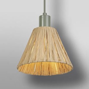 Ledvance - Csillár zsinóron DECOR RAFFIA 1xE27/15W/230V raffia háncs