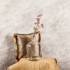 Üveg demizson, váza, dekorációs kiegészítő, 10 literes