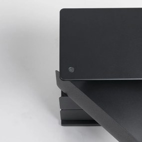 Fekete fém komód 37x54,5 cm Joey – Spinder Design