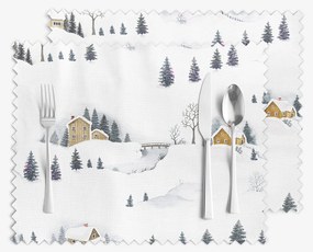 Goldea teflonbevonatú reggeliző alátét - téli táj - 2db 30 x 40 cm