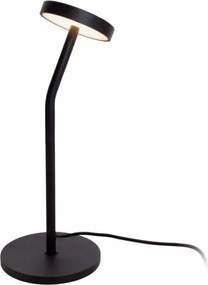 Asztali lámpa Maxlight Led 6W Fekete Modern Design Ívelt