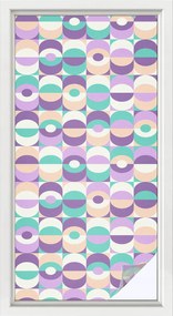 Szélvédőfólia Ablakvédő Színes minták 50x100 cm