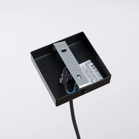 Sollux SL.1311 - Csillár zsinóron ARIES 1xE27/15W/230V bükkfa/wenge