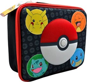 Pokémon Pokeball 3D thermo uzsonnás táska, hűtőtáska 23 cm