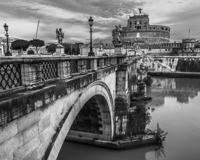 Poszter 50x40cm St Angelo kastély, Assaf Frank