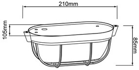 Brilliant - BOBBI mennyezeti lámpa 1xE27/40W/230V fekete