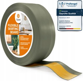 Pvc öntapadós szegélyléc 50x20mm olívazöld 5 m I flexibilis