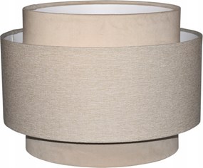 Lámpaernyő Álló Mennyezeti Lámpához Csillár 35/25 cm E27 Bézs Avola