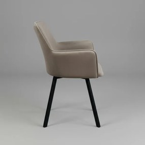 AMELIA étkezőszék taupe színben