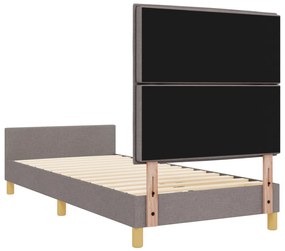 Ágykeret Taupe 100x200 cm Szövet