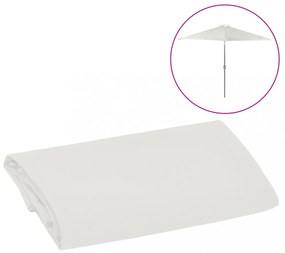 fehér kültéri napernyőponyva 300 cm