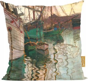 Párna Kikötő Triesztben Egon Schiele Művészet