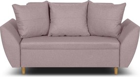 ALEX Kétszemélyes kinyitható kanapé Rózsaszín