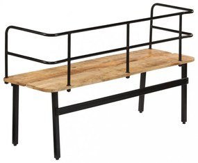 tömör mangófa pad 120 x 40 x 70 cm