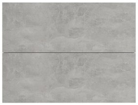 2 db betonszürke szerelt fa éjjeliszekrény 40 x 30 x 30 cm