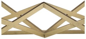 Piramid dohányzóasztal fekete üveg asztallappal, 110 x 60 cm - Mauro Ferretti